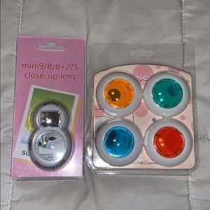 Close up and colored lens